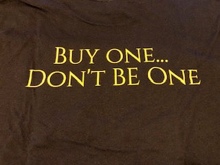 Shitbag T-shirt Unisex Black