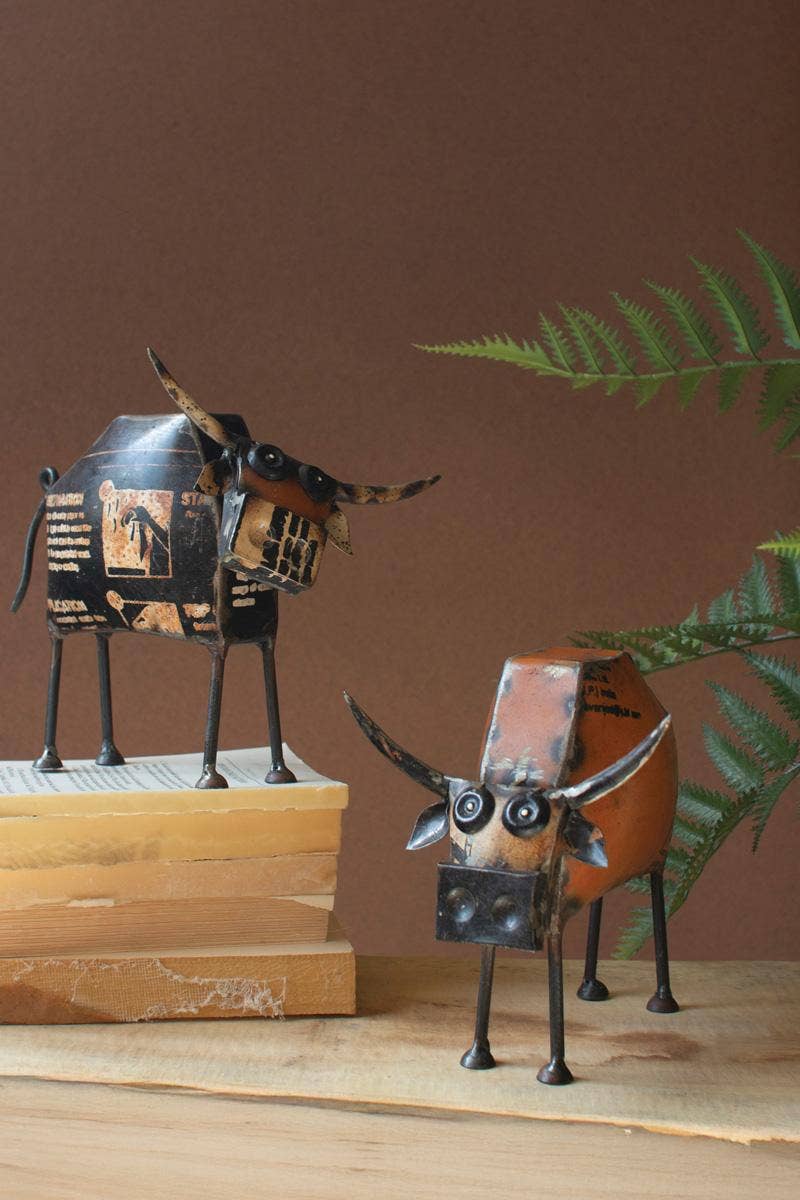 RECYCLED IRON STEERS