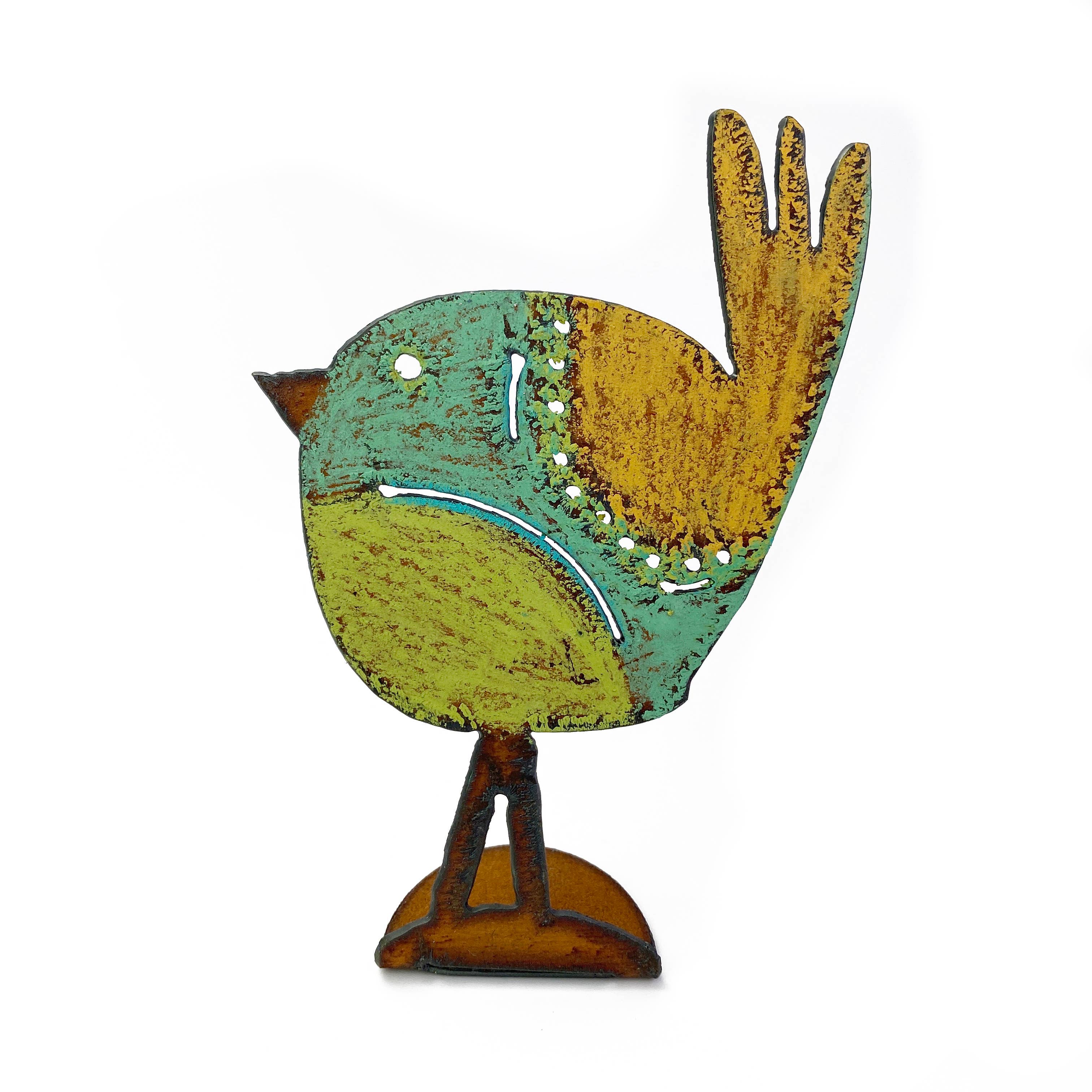 Standing bird garden Easter recycle eco friendly spring USA