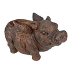Whimsical Flying Pig Planter with Drain Hole – 17 Inch