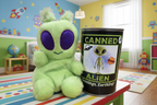 Canned Alien | Stuffed Plush | Funny Jokes Extraterrestrial