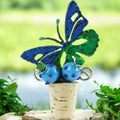 Metal Wine stopper barware kitchen  butterfly garden cork