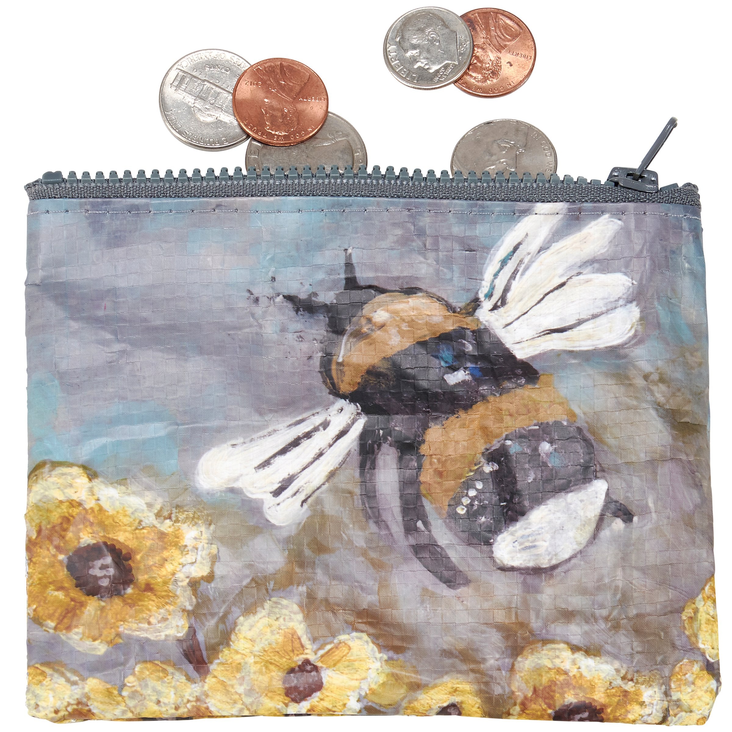 Bee Zipper Wallet