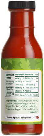 Portland Organic Ketchup 14oz Glass Btls