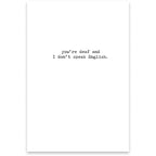 Get Caught Greeting Card