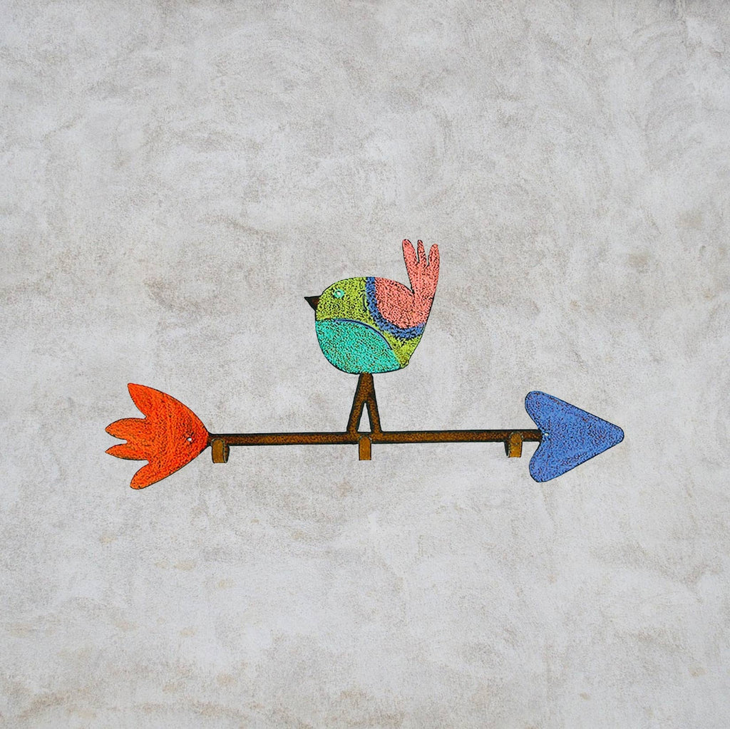 Bird Hooks Walk hook dog leash holder cute gifts recycled