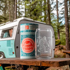 Sasquatch Drinking Glass