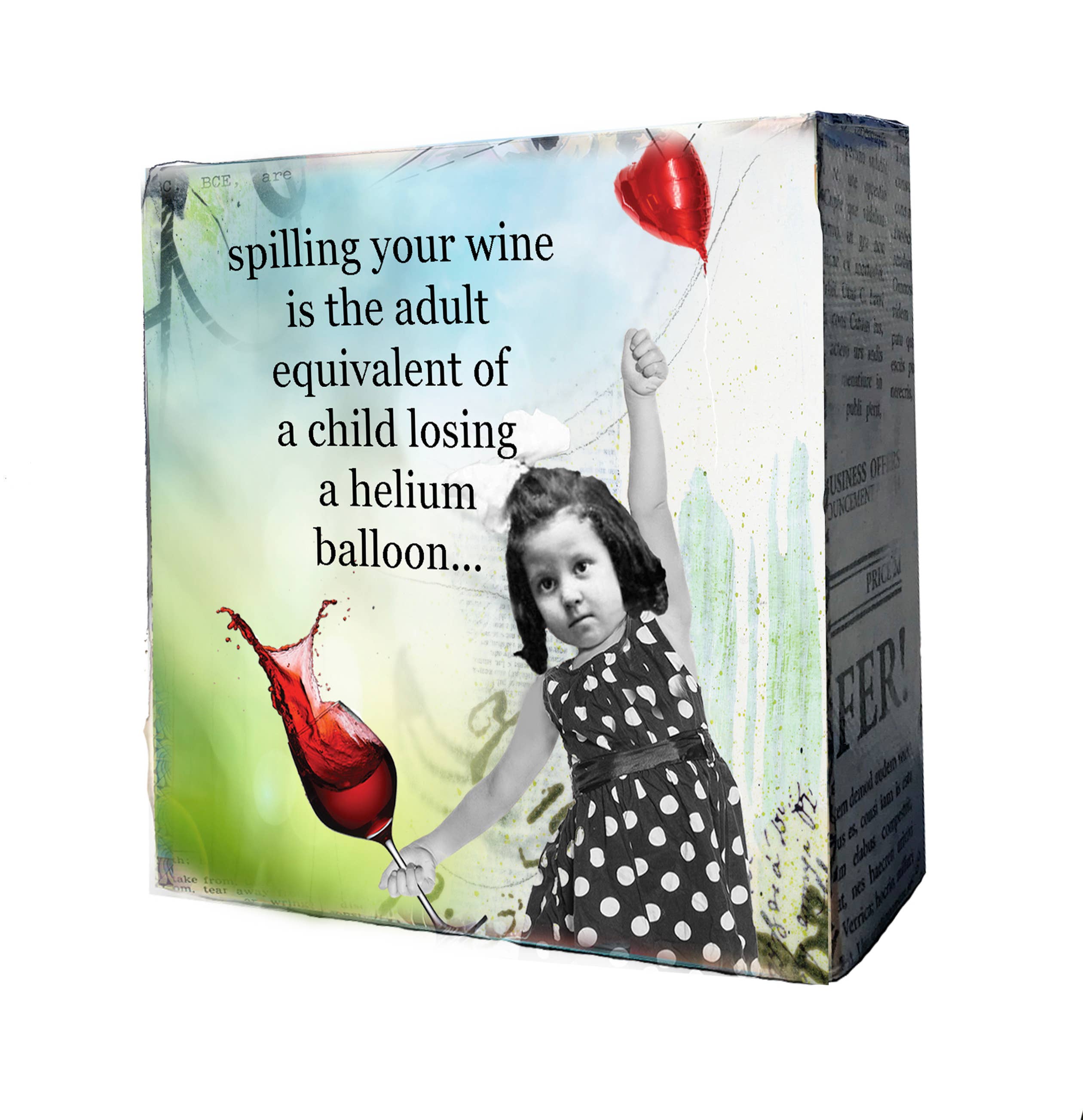 Helium Balloon Mini Canvas