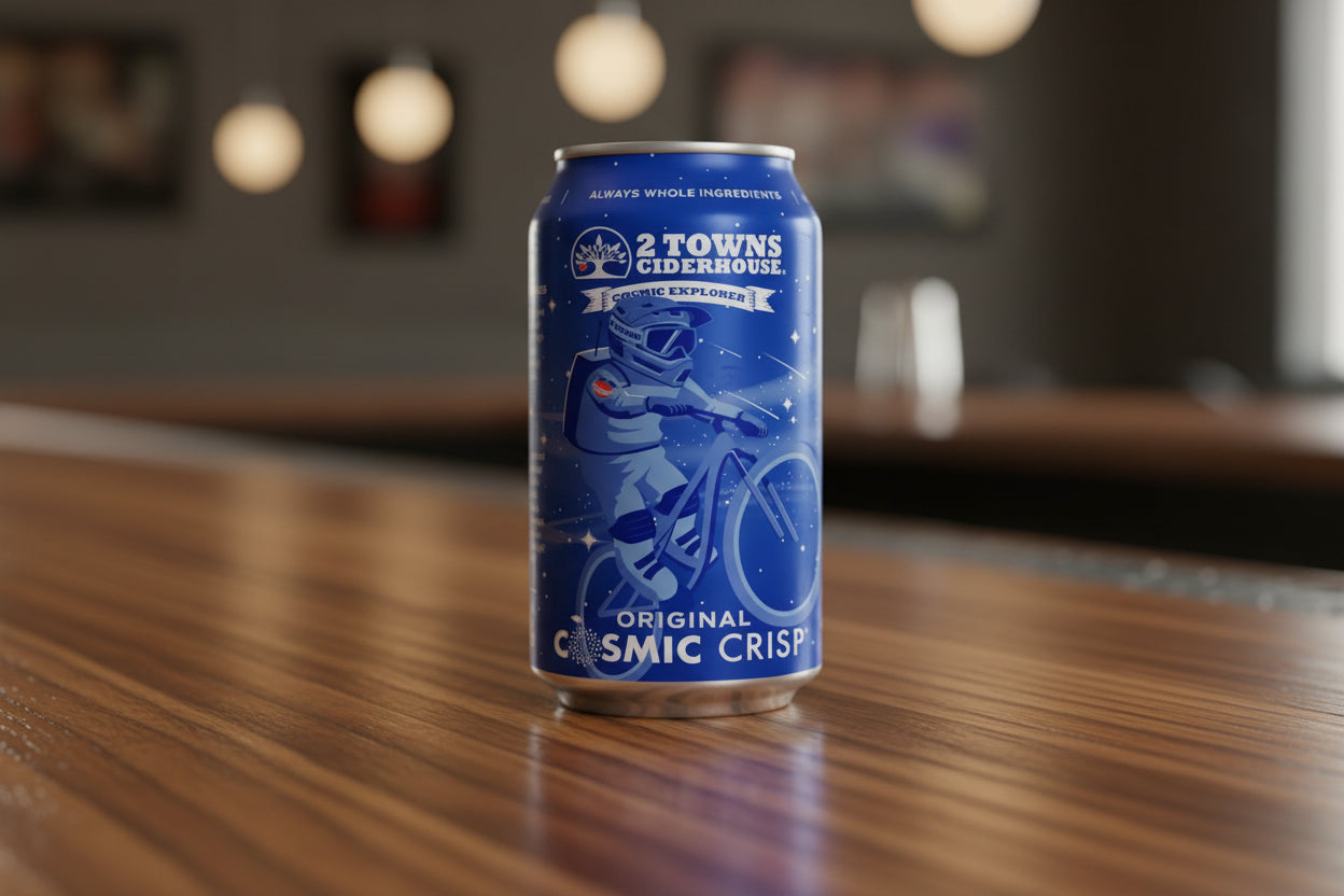 Cosmic Crisp Hard Cider 2 Towns Ciderhouse