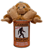 Canned Bigfoot | Stuffed Animal Plush | Funny Jokes Big Foot