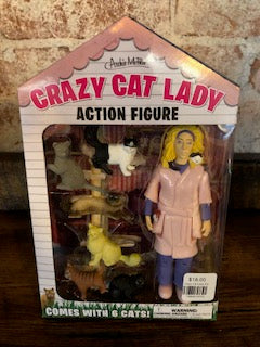 Crazy Cat Lady Toy