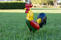36" Colorful Rooster #3