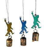 Bigfoot wind chime Peace sign