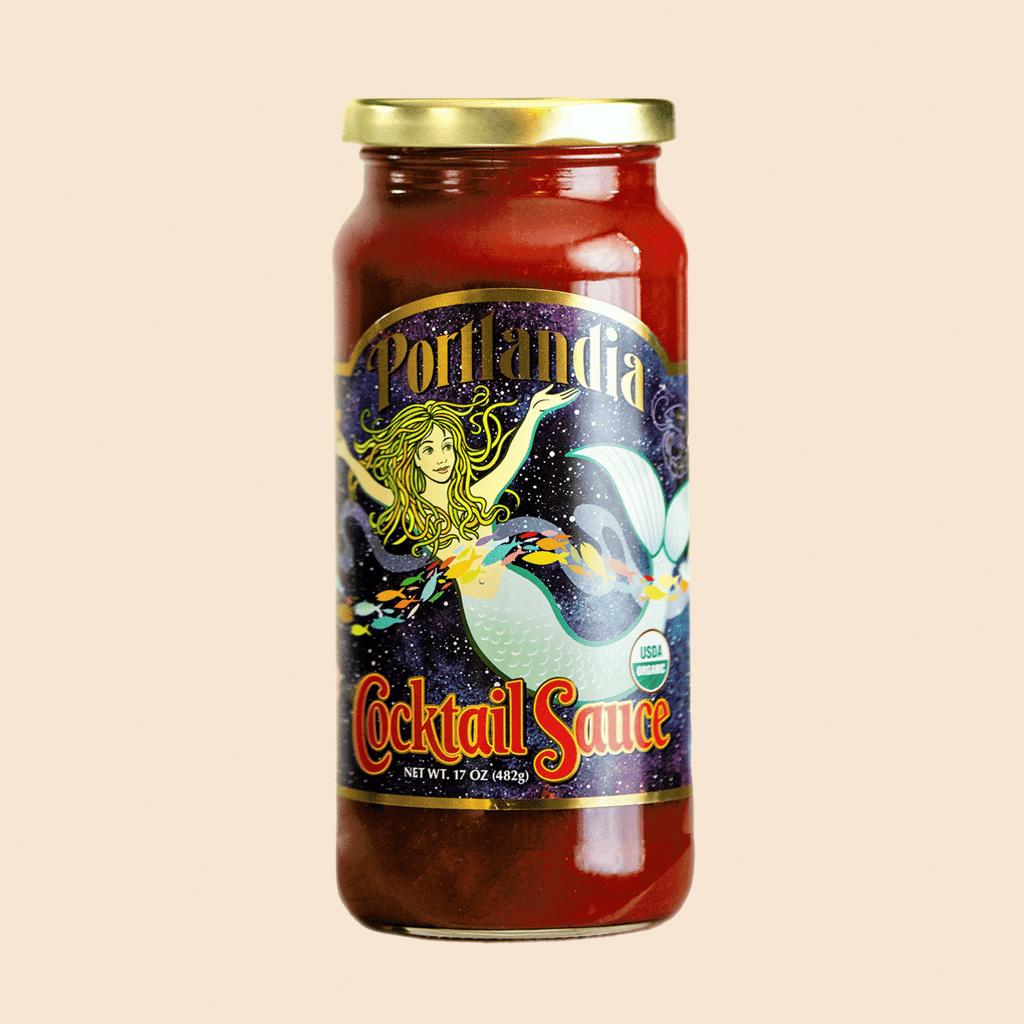 Portland Organic Cocktail Sauce 17oz Glass Jar (12x 17oz)