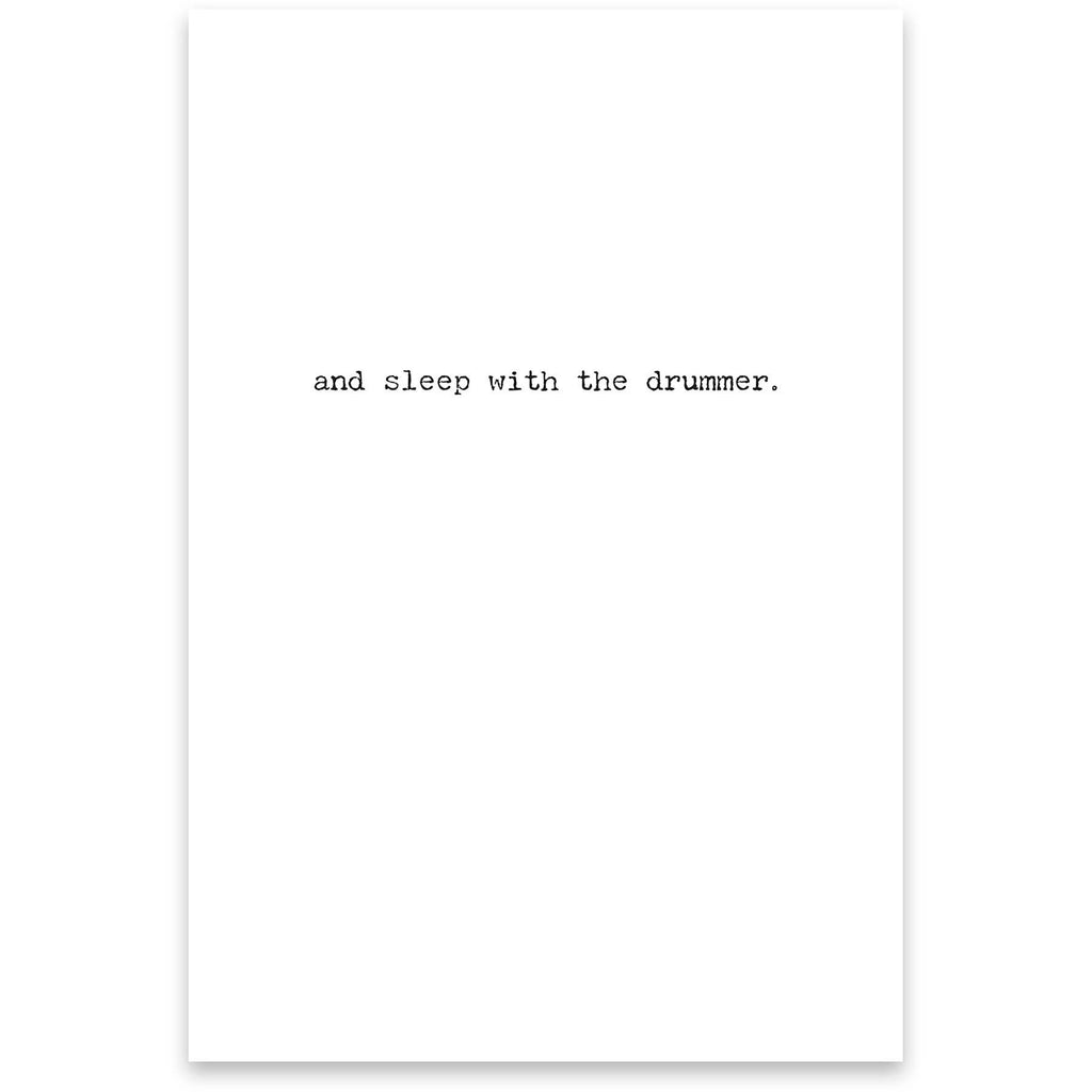 Life Is Short Eat The Cake Greeting Card
