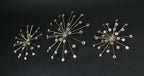 Jeweled Metal Sunburst Wall Decor