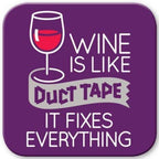Funny Wine Coaster - Duct Tape