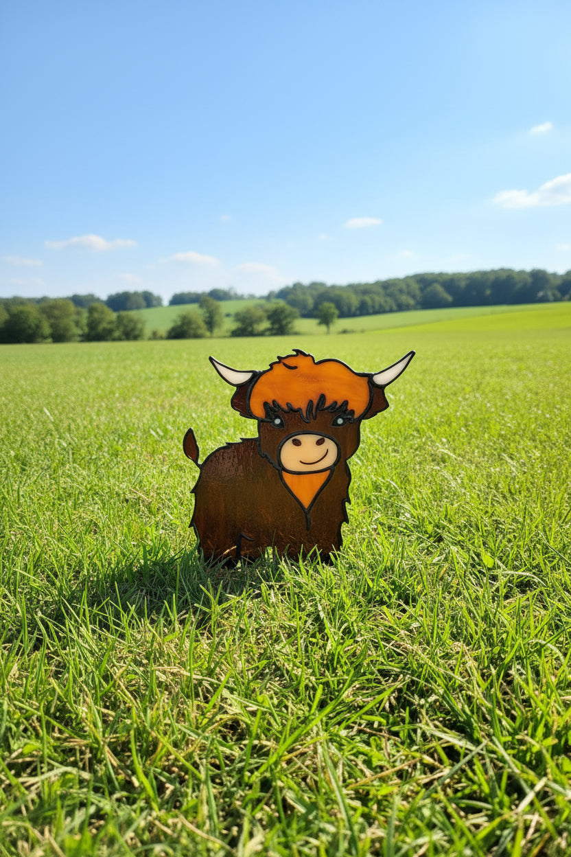 23" Highland Cow