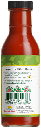 Portland Organic Ketchup 14oz Glass Btls