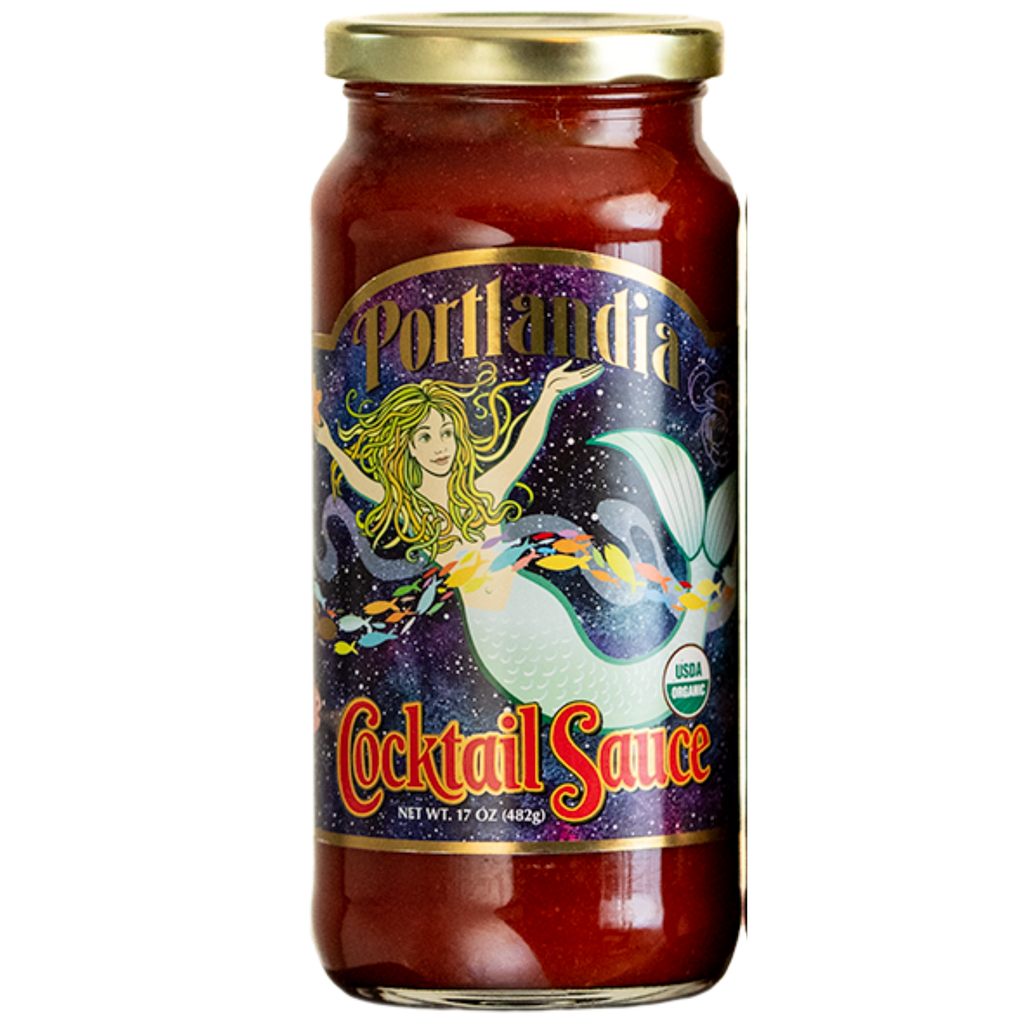 Portland Organic Cocktail Sauce 17oz Glass Jar (12x 17oz)