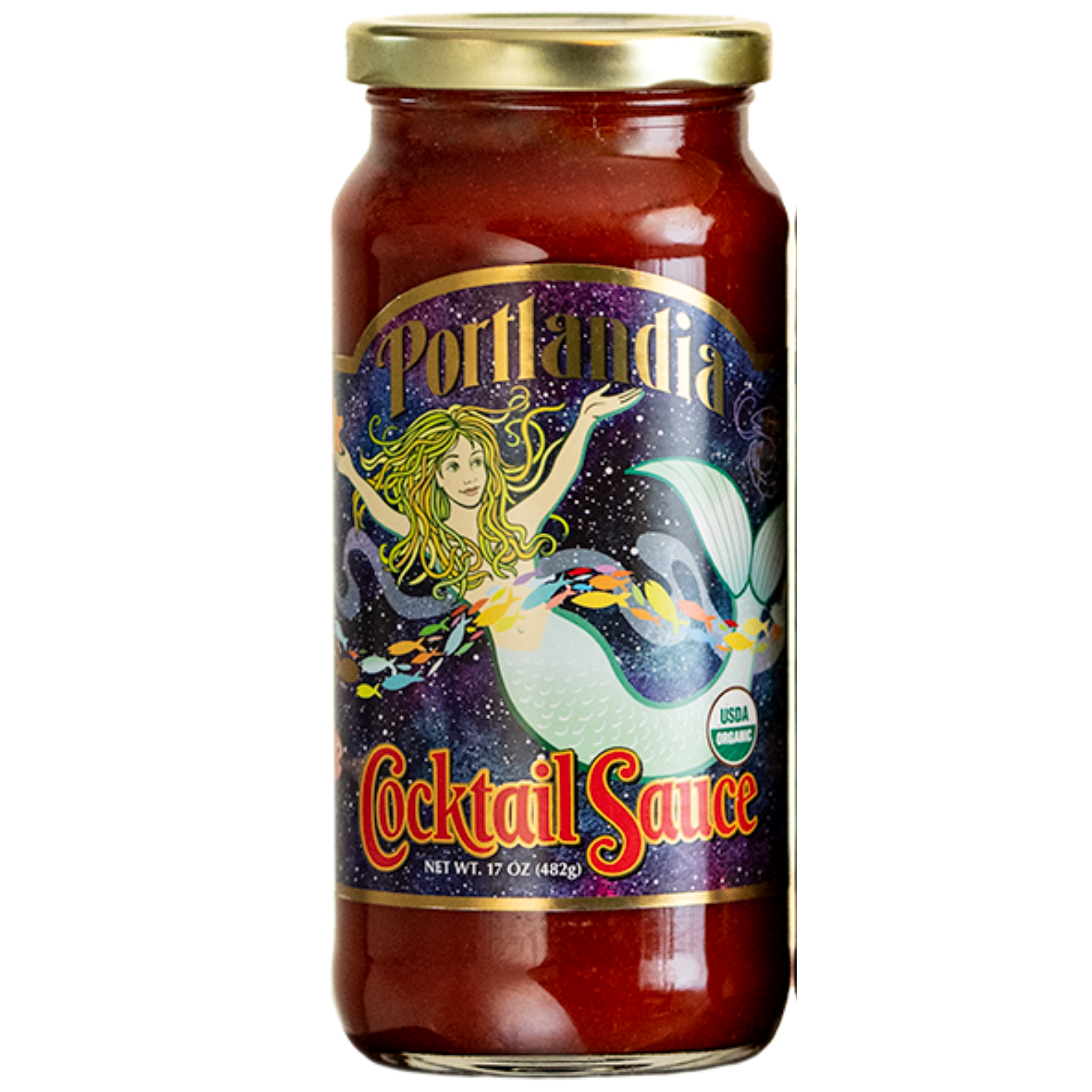 Portland Organic Cocktail Sauce 17oz Glass Jar (12x 17oz)