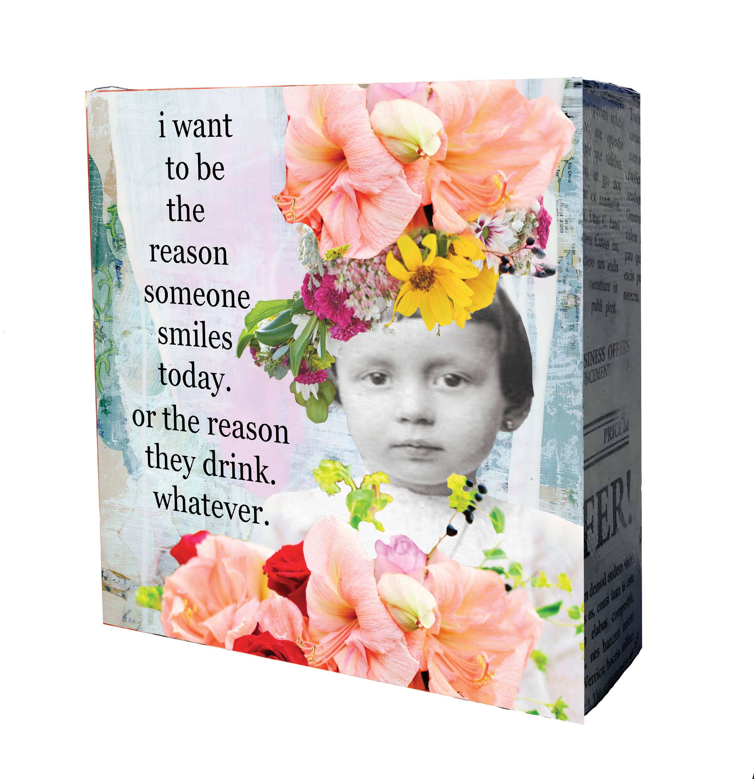 Smiles Today Mini Canvas
