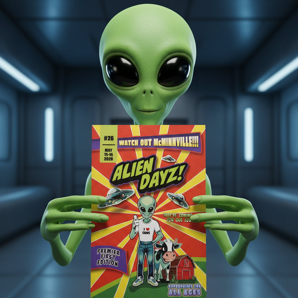 Comic Book Alien Days