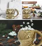 Mugniv - Gold Alien Mug - 17Oz