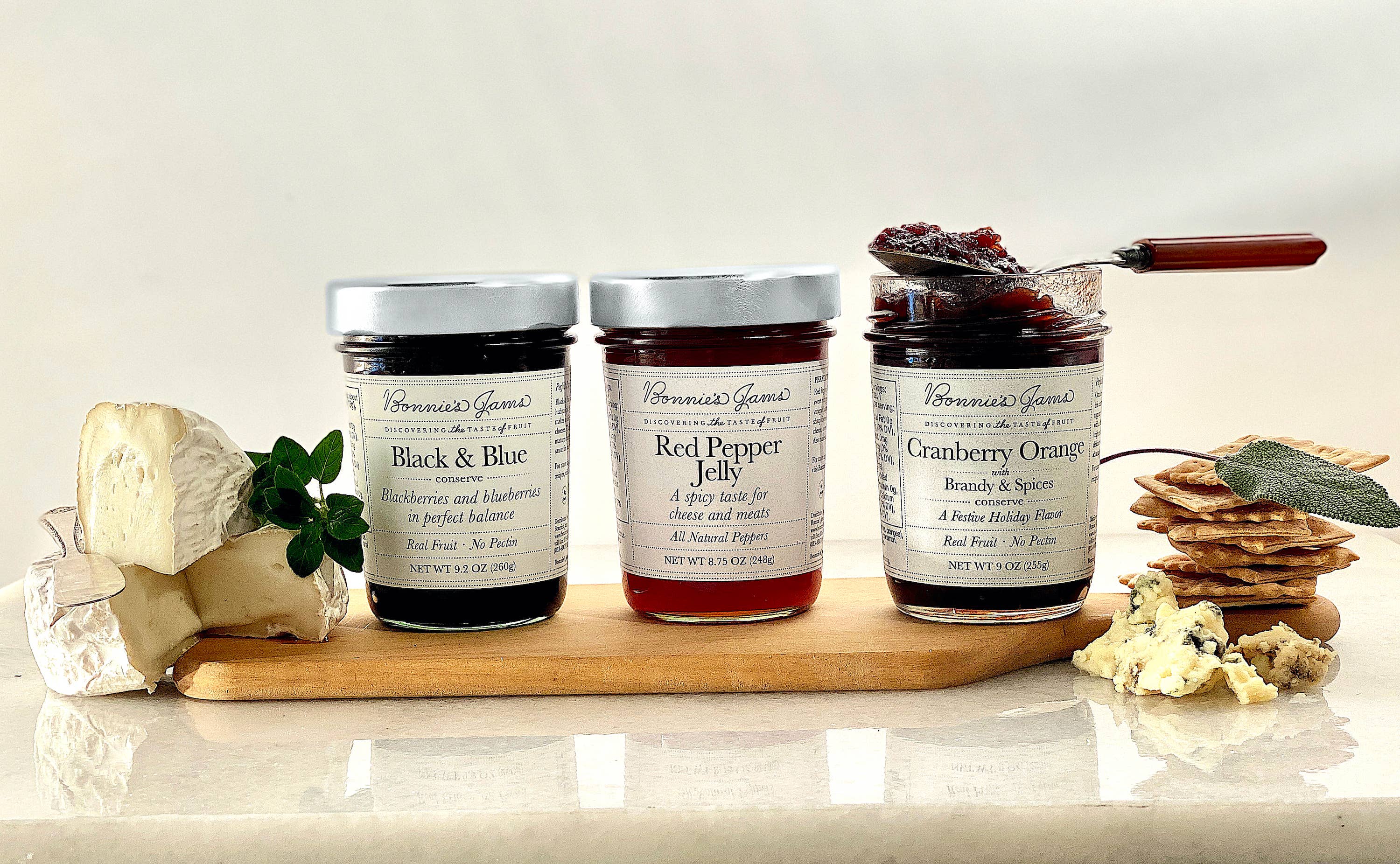 Red Pepper Jelly Lg Bonnie's JamsRed