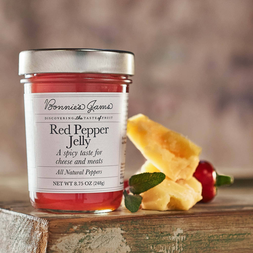 Red Pepper Jelly Lg Bonnie's JamsRed
