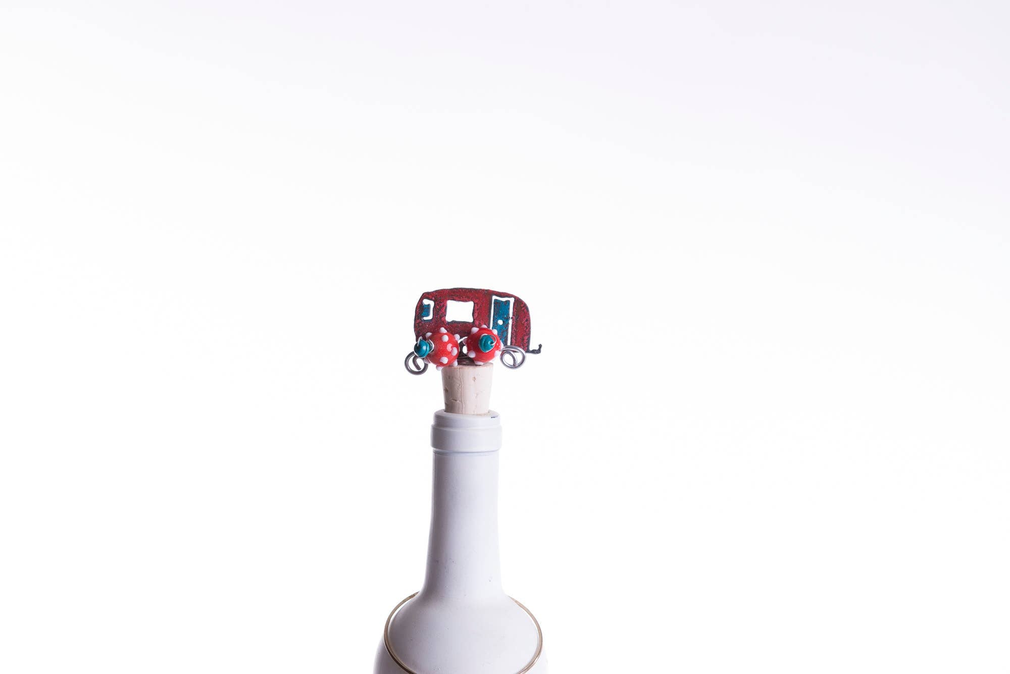Camper Wine stopper Kitchen Barware Cork Tabletop trailer