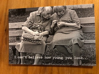 I can't believe how young you look