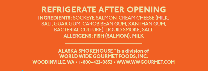Alaska Smokehouse Wild Caught Salmon Spread