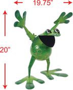 Jumper, Frog Sculpture