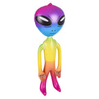 Inflatable Rainbow Alien 36"