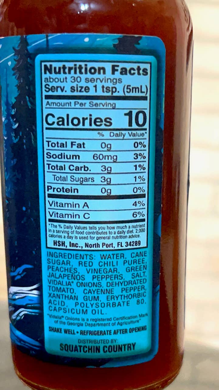 Alien Abduction Peach Hot Sauce