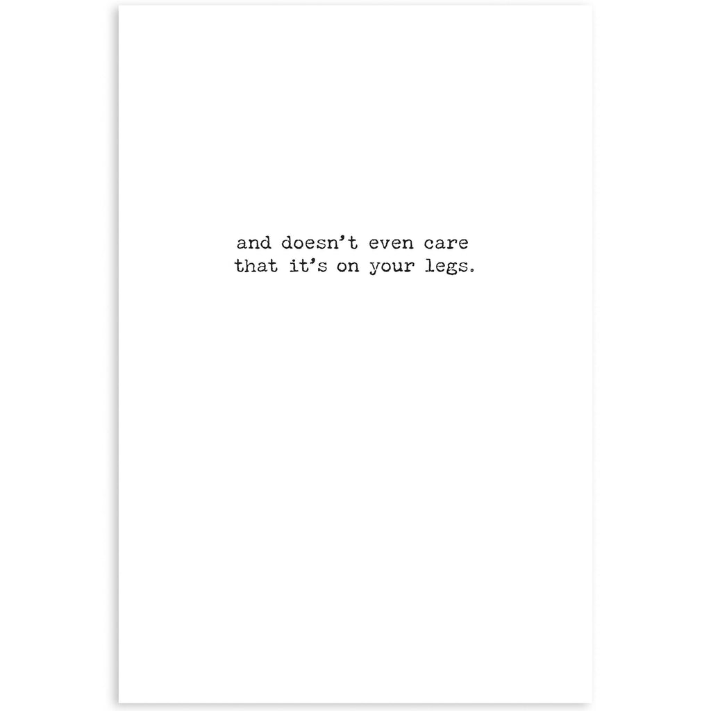 Need A Man Greeting Card