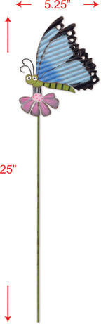 Butterfly Plant Pick 25"