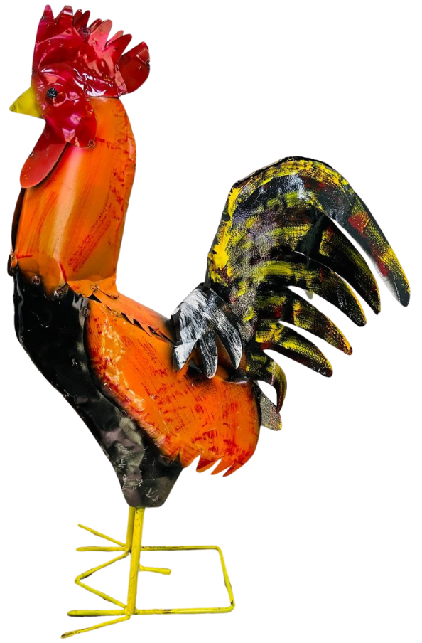 39" Red Rooster