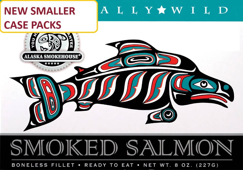 8oz Smoked Salmon Fillet Native Design