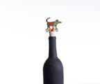 Dog Wine cork kitchen barware handmade USA recycled pet gift
