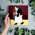 Art Tile Art Tile Waiter in Blk jacket