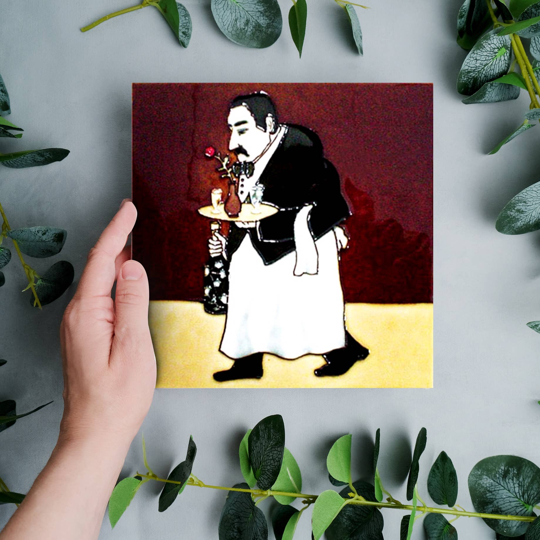 Art Tile Art Tile Waiter in Blk jacket