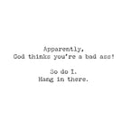 Hang In There Greeting Card