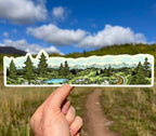 Mountain Sticker Wrap