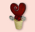 Heart wine stopper cute wine cart bar ware accessory beads