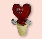 Heart wine stopper cute wine cart bar ware accessory beads