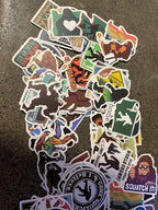Bigfoot stickers 100-pack (Random)