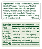 Portland Organic Cocktail Sauce 17oz Glass Jar (12x 17oz)
