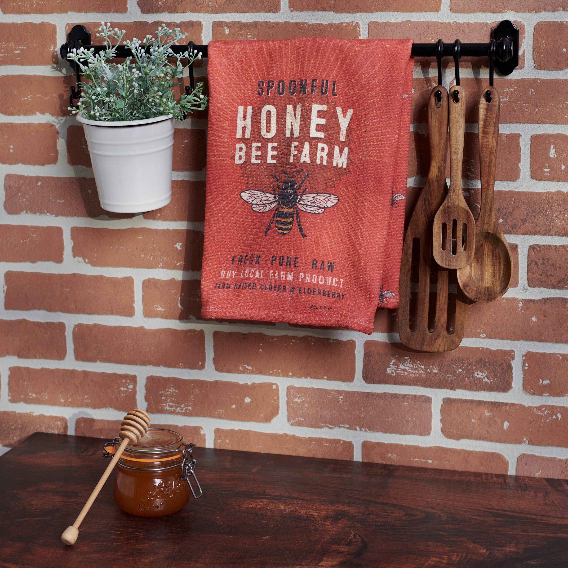 Spoonful Honey Kitchen Towel